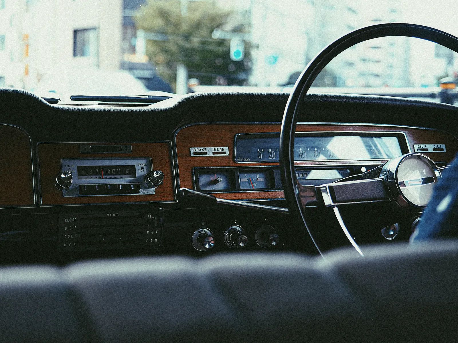 The dashboard